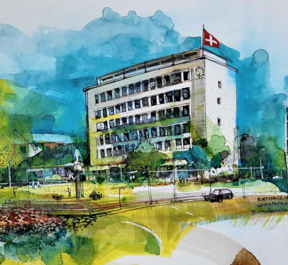 Urban Sketchers Ausstellung_Rathaus Wettingen_2023@Brindarica Bose.png